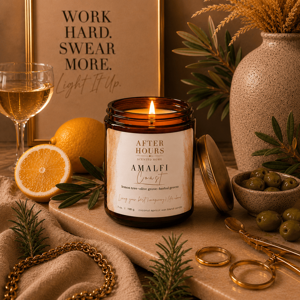 AMALFI COAST - lemon tree + olive grove + herbal greens - AFTER HOURS SCENTED HOME