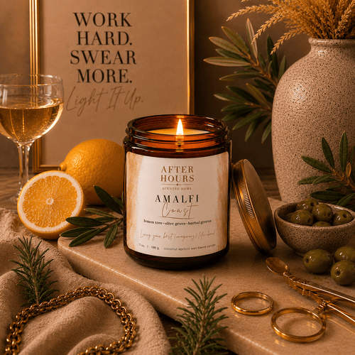 AMALFI COAST - lemon tree + olive grove + herbal greens - AFTER HOURS SCENTED HOME