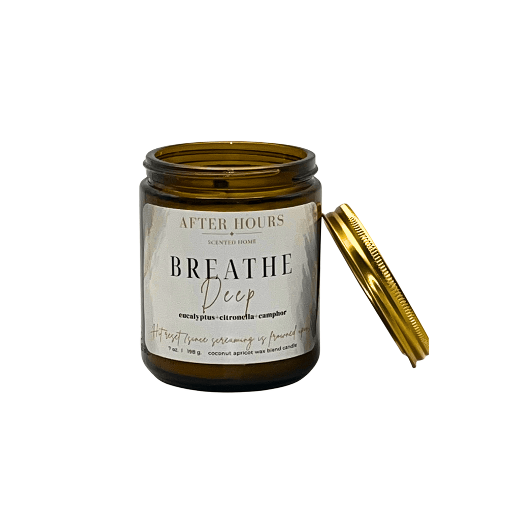 BREATHE DEEP - eucalyptus + citronella + camphor - AFTER HOURS SCENTED HOME