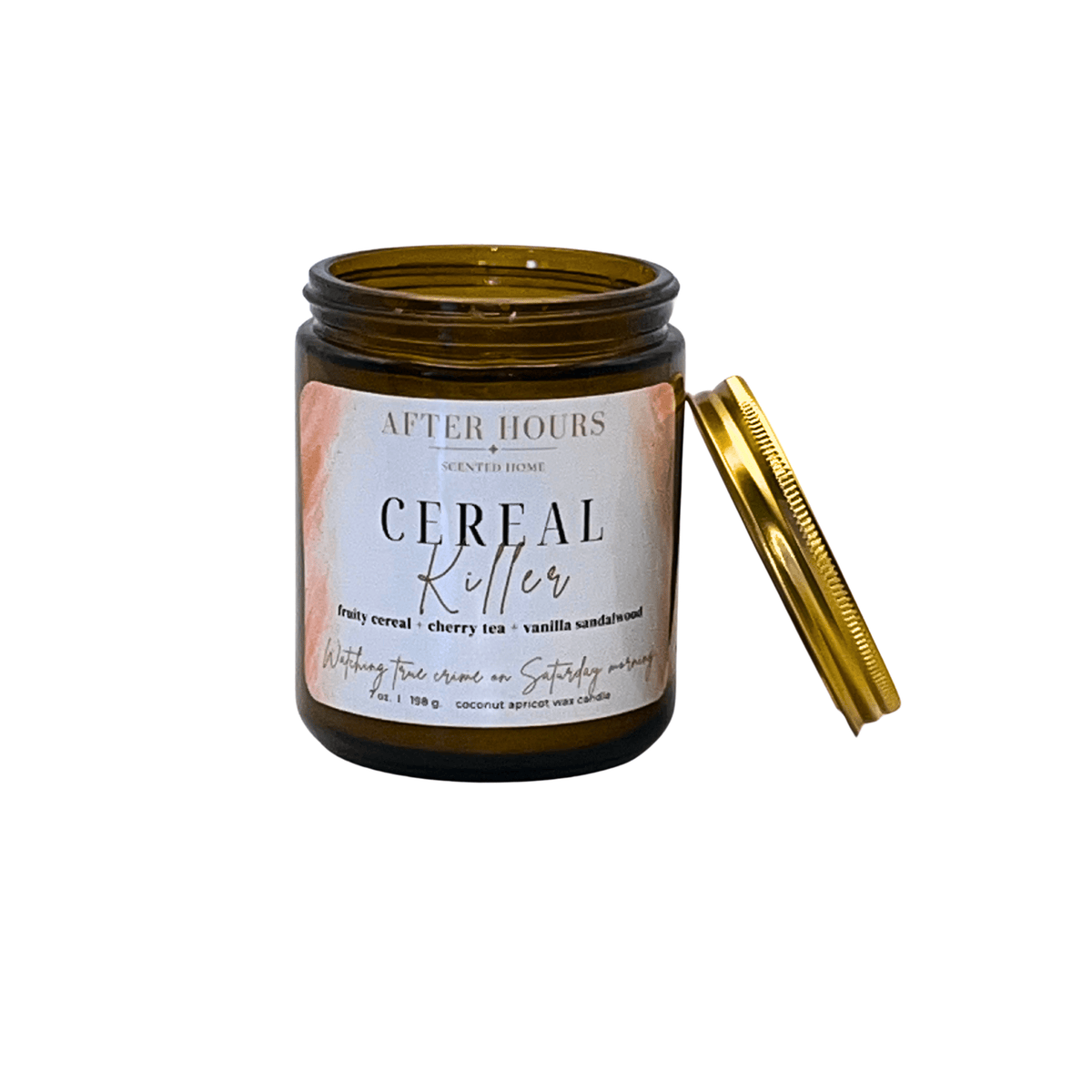 CEREAL KILLER - fruity cereal + cherry tea + vanilla sandalwood - AFTER HOURS SCENTED HOME