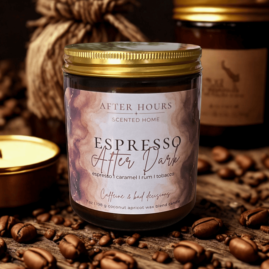 ESPRESSO AFTER DARK - espresso I caramel I rum I tobacco - AFTER HOURS SCENTED HOME