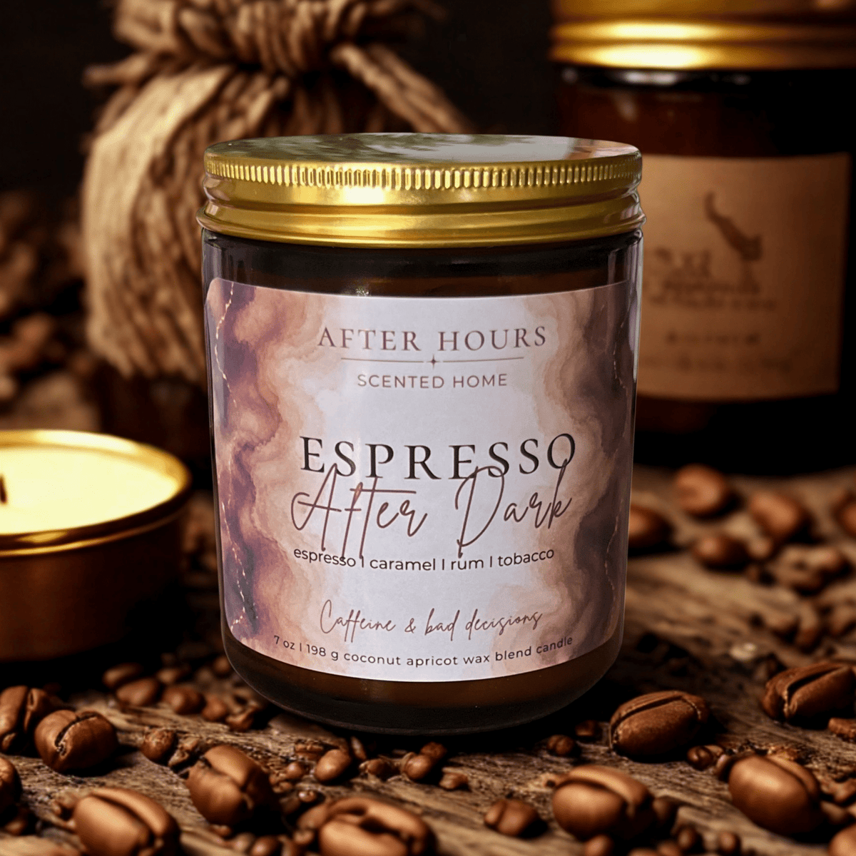 ESPRESSO AFTER DARK - espresso I caramel I rum I tobacco - AFTER HOURS SCENTED HOME