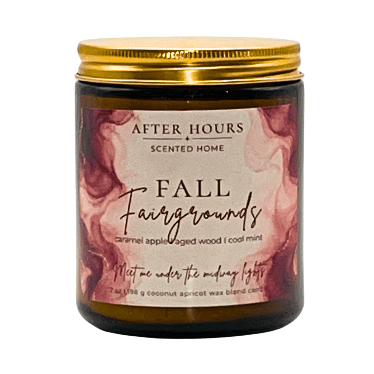 FALL FAIRGROUNDS - caramel apple I aged wood I cool mint - AFTER HOURS SCENTED HOME