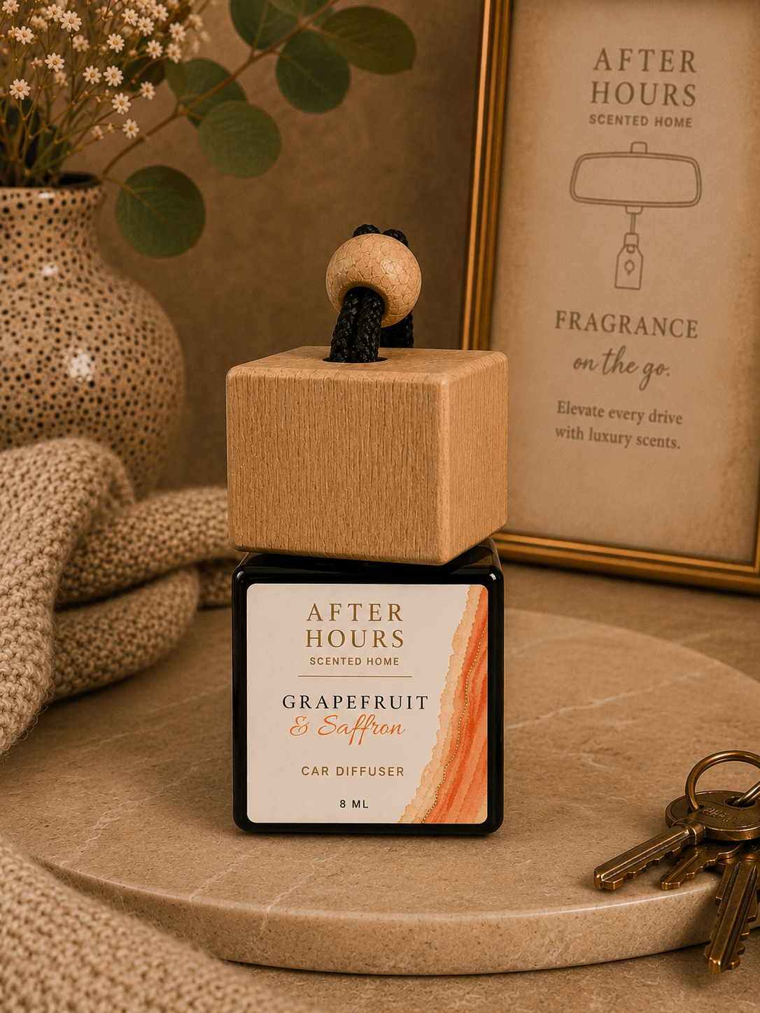 GRAPEFRUIT & SAFFRON Diffuser - AFTER HOURS SCENTED HOME