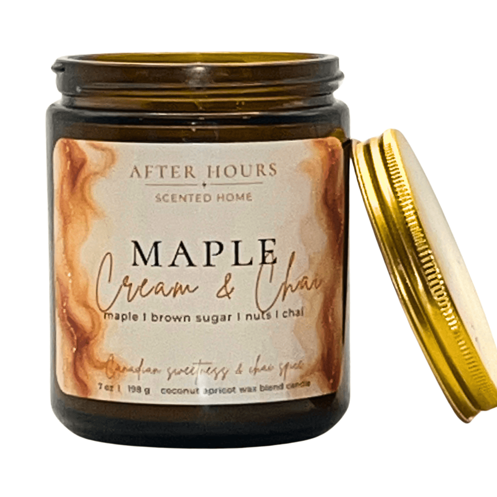 MAPLE CREAM & CHAI - maple I brown sugar I nuts I chai - AFTER HOURS SCENTED HOME