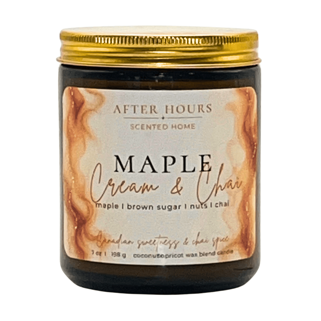 MAPLE CREAM & CHAI - maple I brown sugar I nuts I chai - AFTER HOURS SCENTED HOME