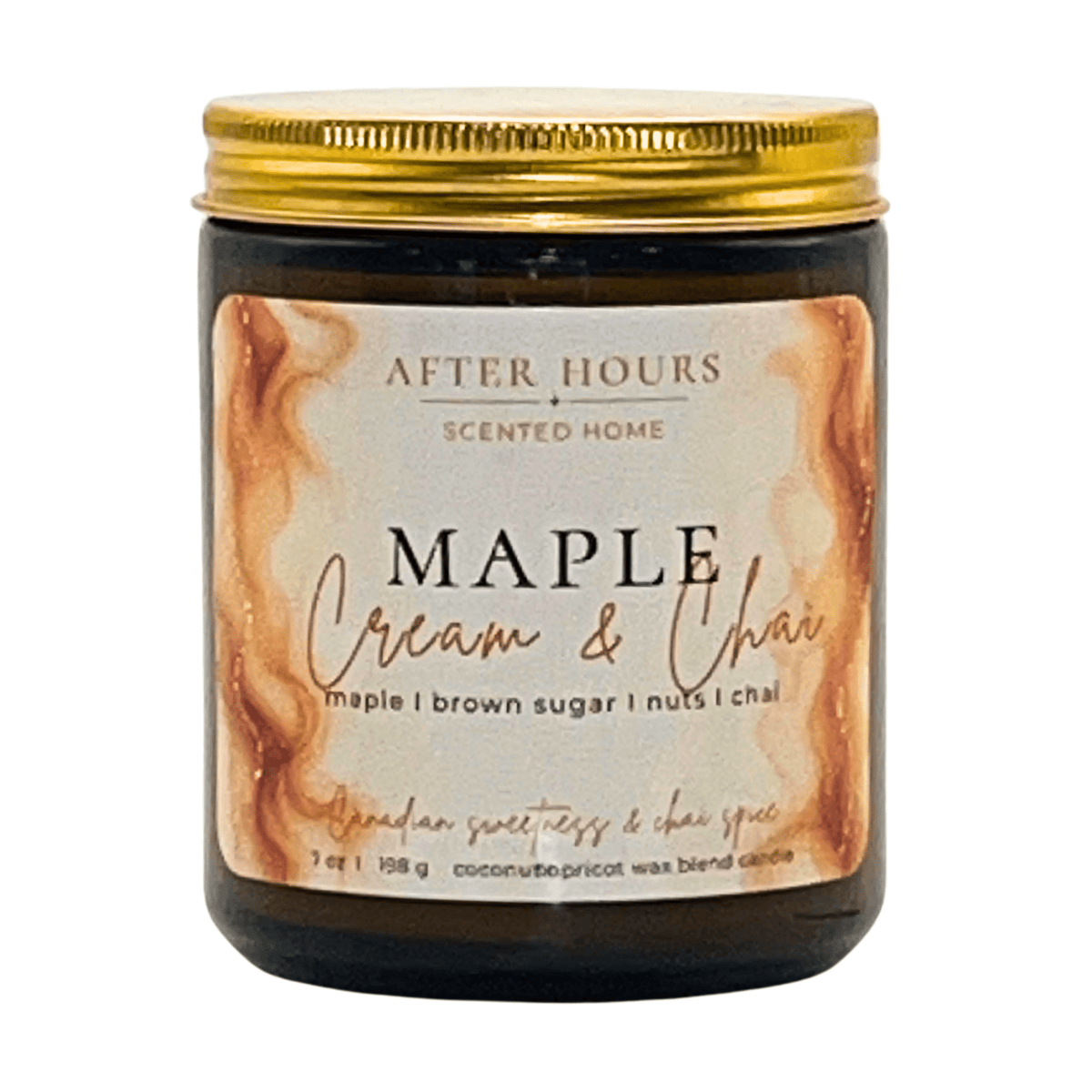 MAPLE CREAM & CHAI - maple I brown sugar I nuts I chai - AFTER HOURS SCENTED HOME