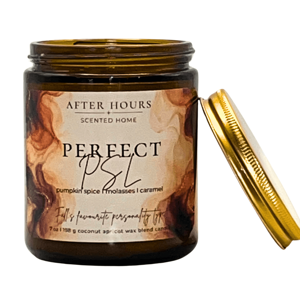 PERFECT PSL - pumpkin I molasses I caramel - AFTER HOURS SCENTED HOME