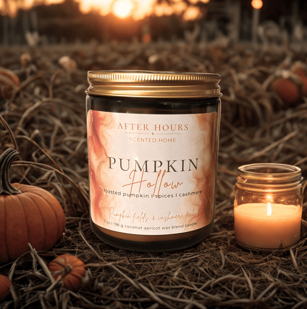 PUMPKIN HOLLOW - roasted pumpkin I spices I cashmere - AFTER HOURS SCENTED HOME