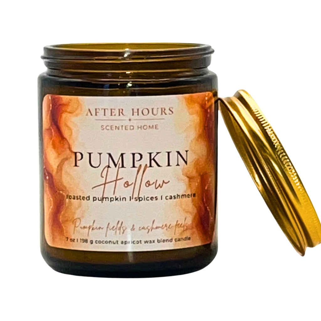 PUMPKIN HOLLOW - roasted pumpkin I spices I cashmere - AFTER HOURS SCENTED HOME