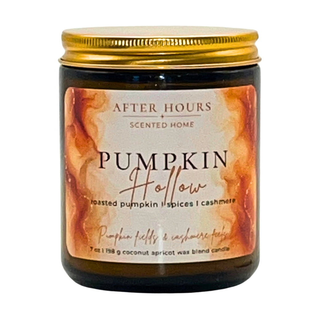 PUMPKIN HOLLOW - roasted pumpkin I spices I cashmere - AFTER HOURS SCENTED HOME