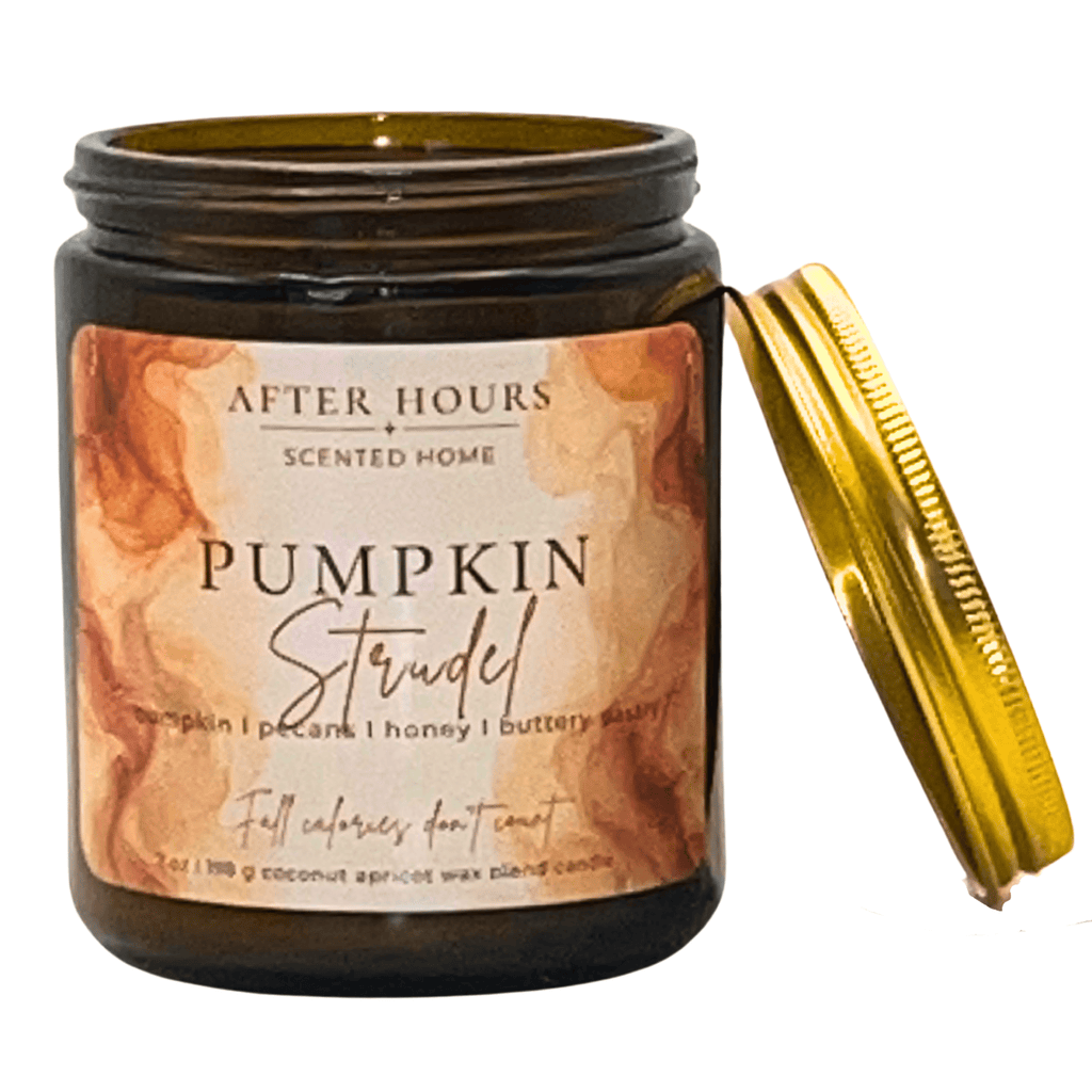 PUMPKIN STRUDEL - pumpkin I pecans I honey I buttery pastry - AFTER HOURS SCENTED HOME