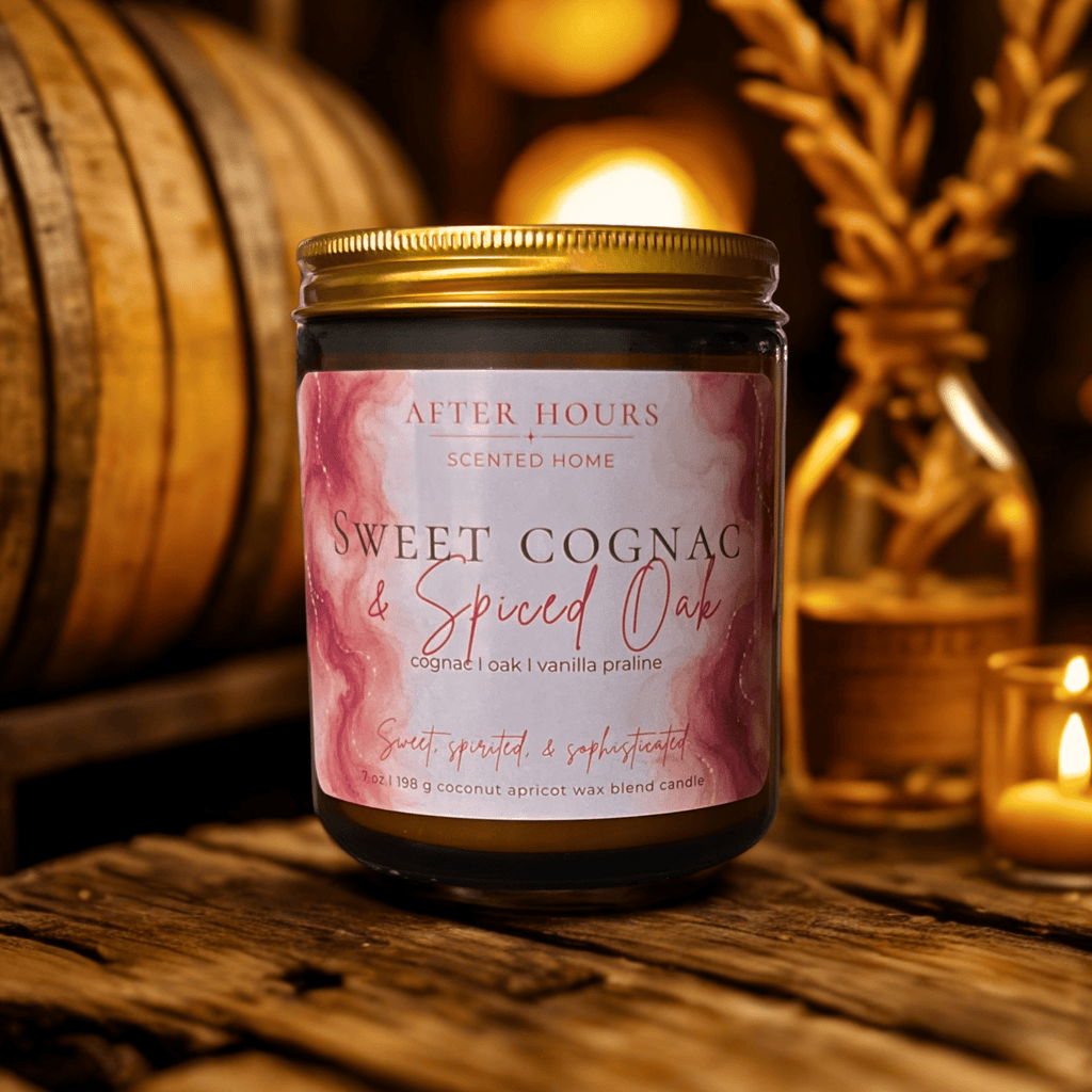 SWEET COGNAC & SPICED OAK - cognac I oak I vanilla praline - AFTER HOURS SCENTED HOME
